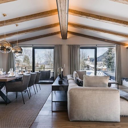 Geniessen Sie Bergblick & Sauna Im Modernen Chalet Going am Wilden Kaiser Dış mekan fotoğraf