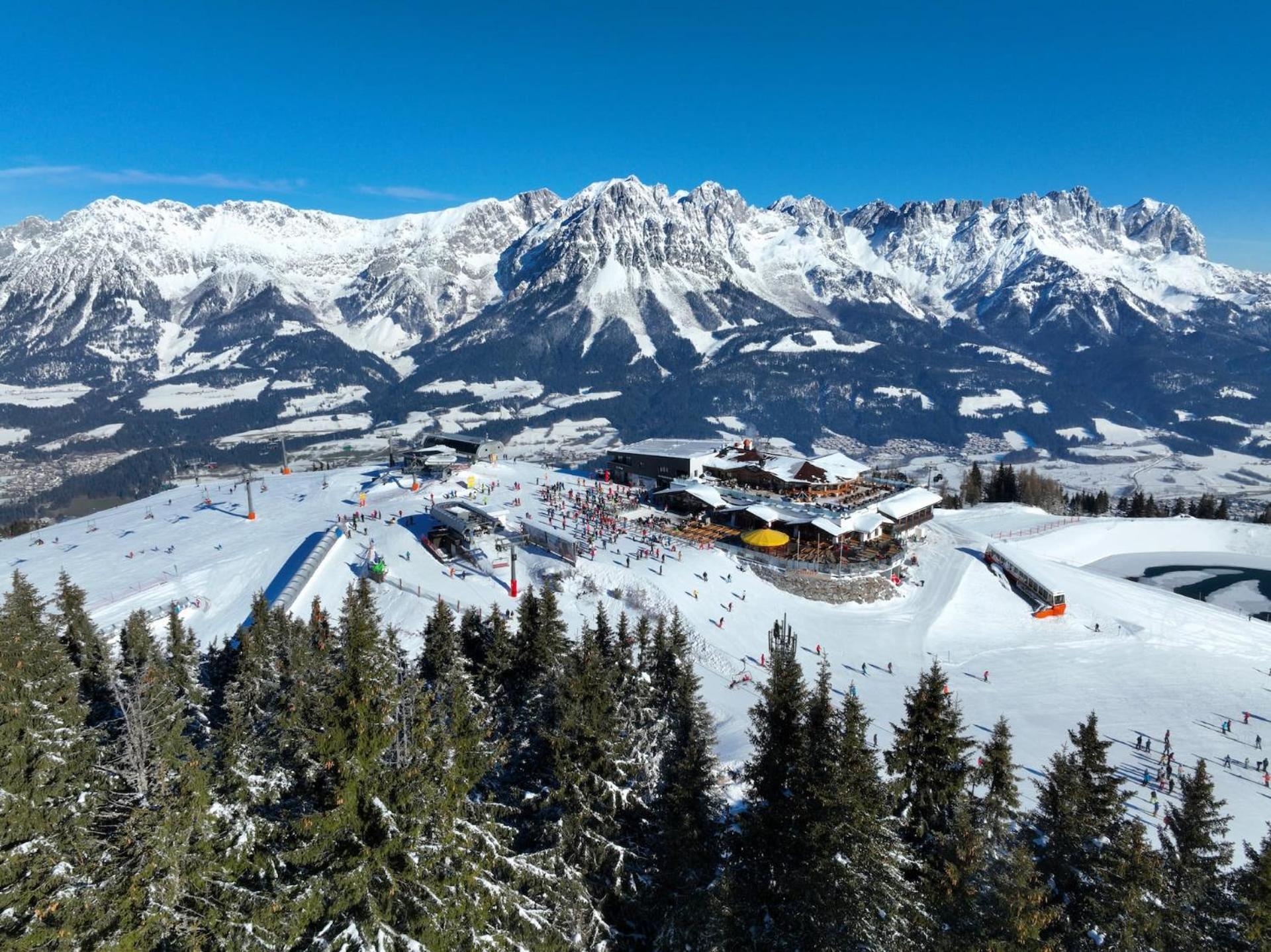 Geniessen Sie Bergblick & Sauna Im Modernen Chalet Going am Wilden Kaiser Dış mekan fotoğraf